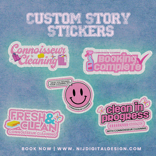 CUSTOM STORY STICKERS